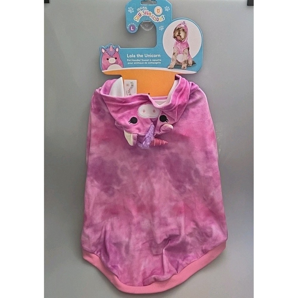 Squishmallows Lola The Unicorn Dog Full Body Costume Size Large New
